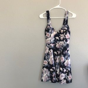 Floral print dress